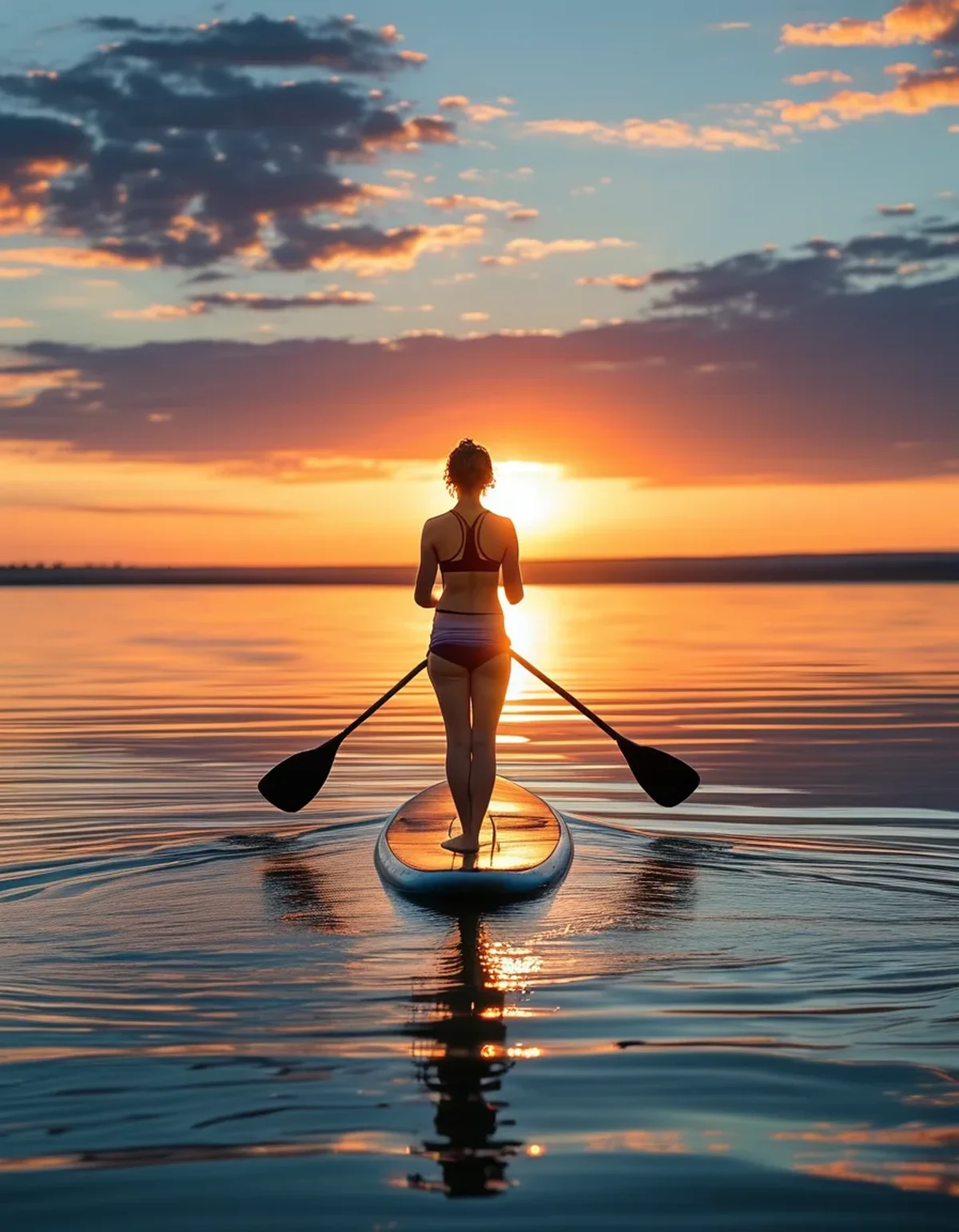 Where You Put the Paddle Changes Your Balance More Than Your Stance