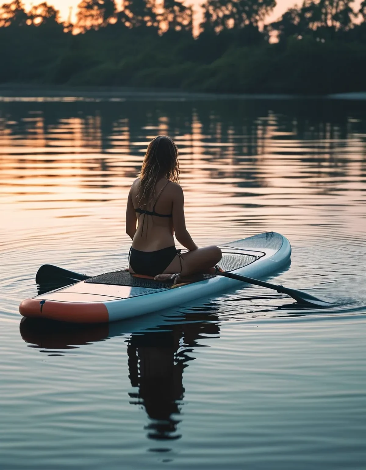 Why SUP Yoga Gets Harder When the Water Gets Glassy